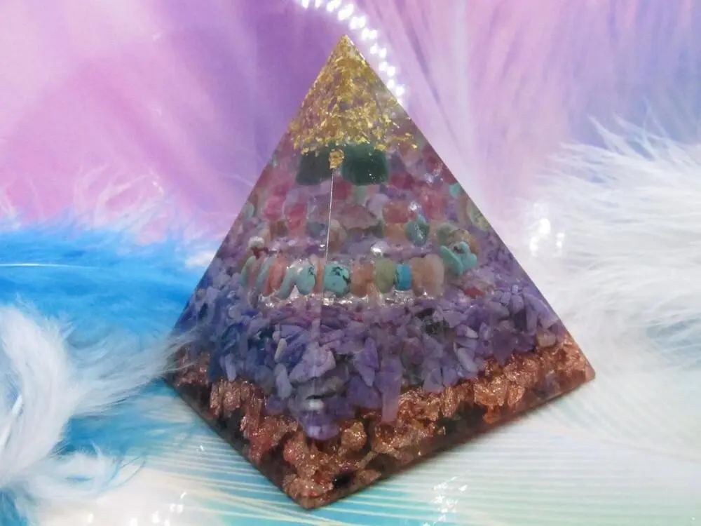 Orgonit Pyramida "Hojnost & Rozvoj & Láska"
