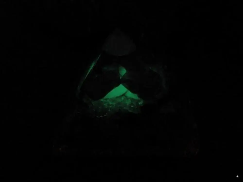 "Světýlko v temnotě" orgonit pyramida, dosah cca 4 metry