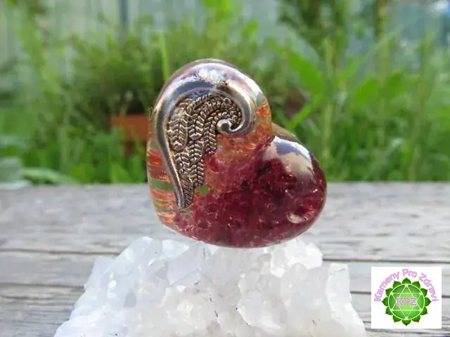 Dárek k nákupu nad 500,- Orgonit srdíčko - "Andělské povzbuzení"