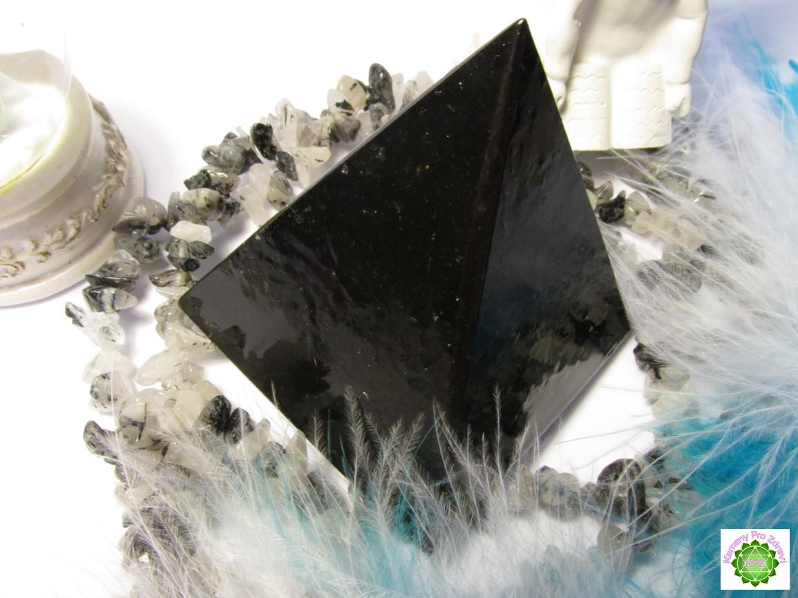Dárek k nákupu nad 1.200,- Orgonitová pyramida - se surovým šungitem a šungitovým pudrem