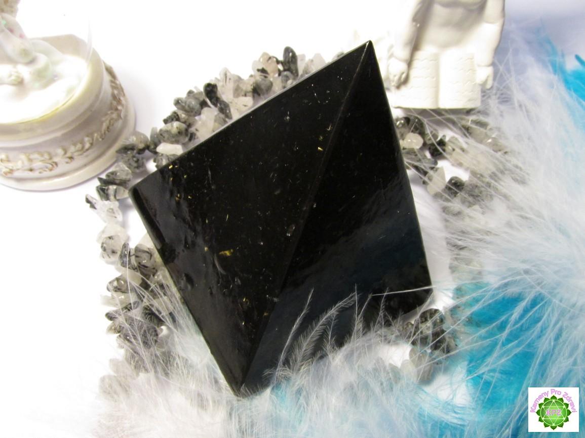 Dárek k nákupu nad 1.200,- Orgonitová pyramida - se surovým šungitem a šungitovým pudrem