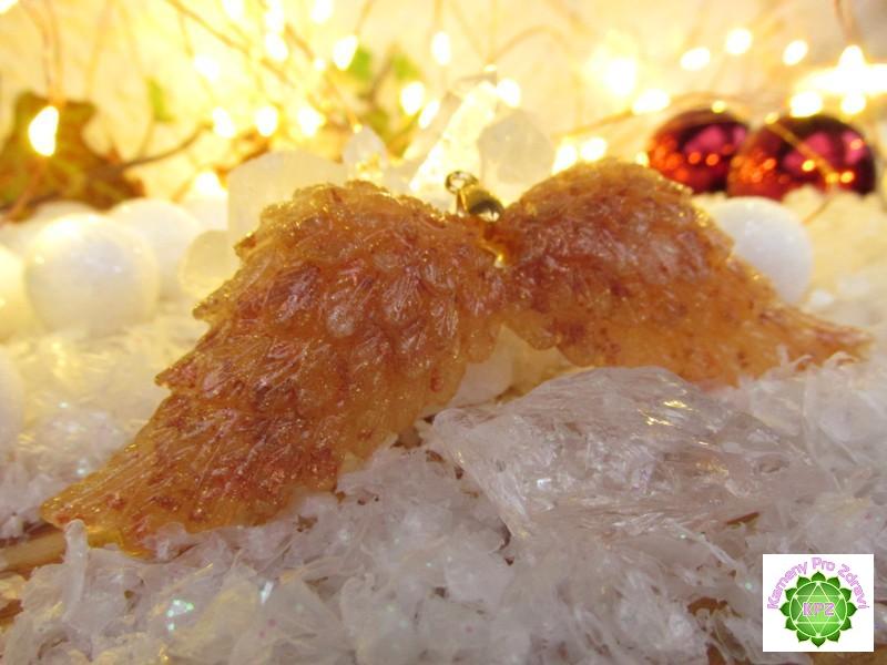 Dárek k nákupu nad 900,- Vánoční orgonitová andělská křídla