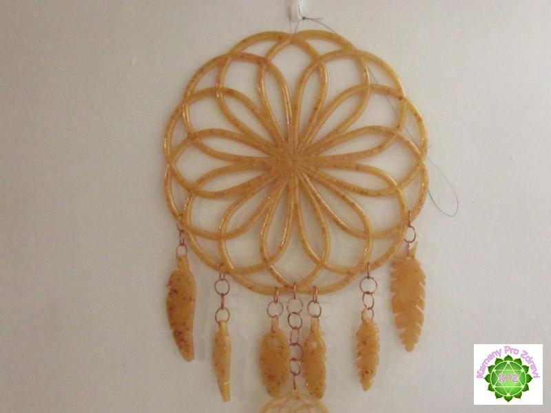 Dárek k nákupu nad 3.000,- Orgonitový lapač snů - zlatě zářivý