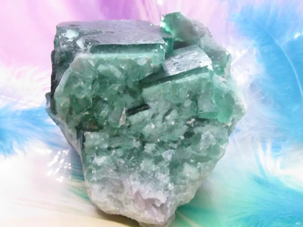 Fluorit drúza - 910gr