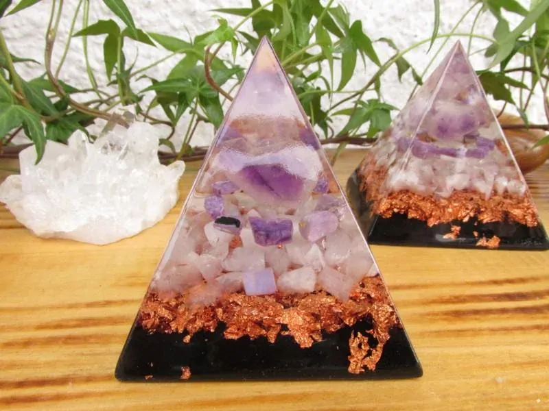 Orgonitová pyramida - Aktivace 7. čakry "Vědomí & Meditace & Pochopení"
