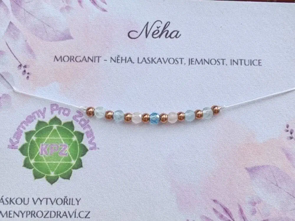 Náramek "Něha" - morganit