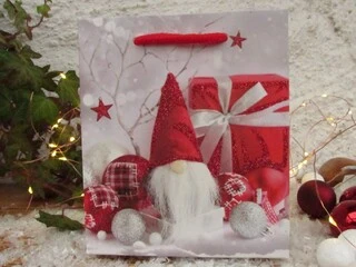 DÁRKOVÁ TAŠKA VÁNOČNÍ - malá 12x14x6 cm