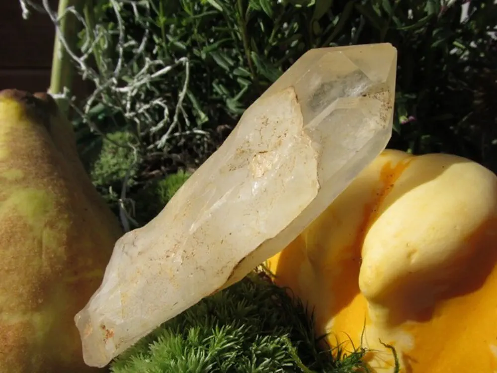 Špice - krystal - Dvojplamen - výběrová kvalita - 51gr