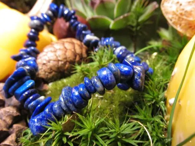 Průvodce duše - Náramek Lapis lazuli, AA kvalita,