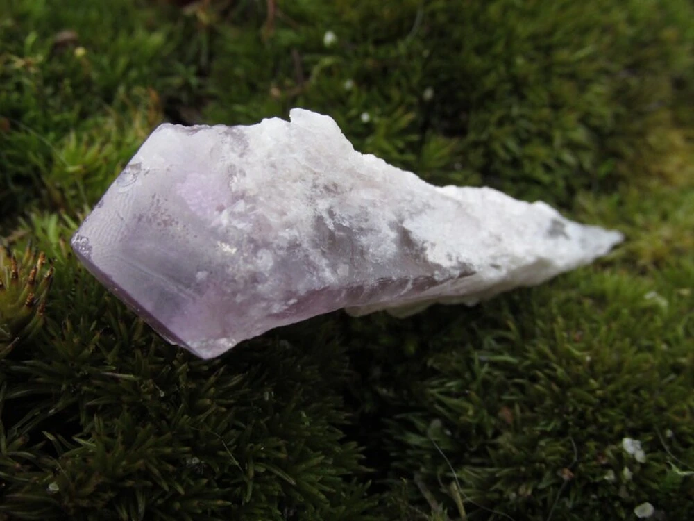 Ametystový krystal, Ametyst hrot - samostatný krystal, A kvalita, 12gr
