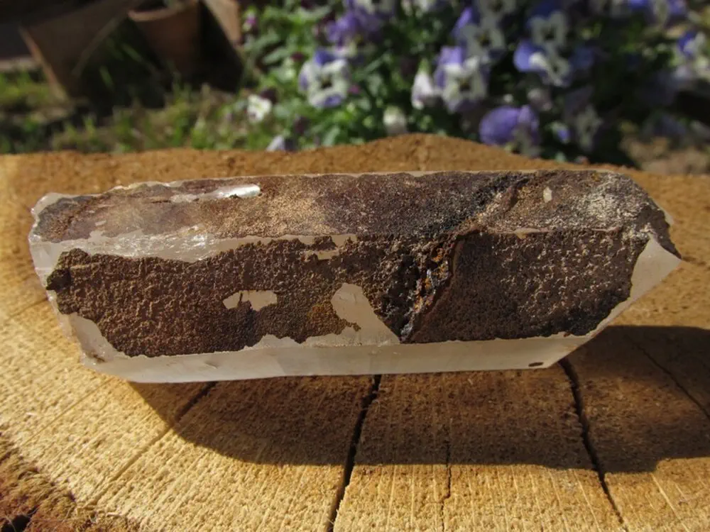 Špice - krystal - Dvojplamen - výběrová kvalita - 99gr