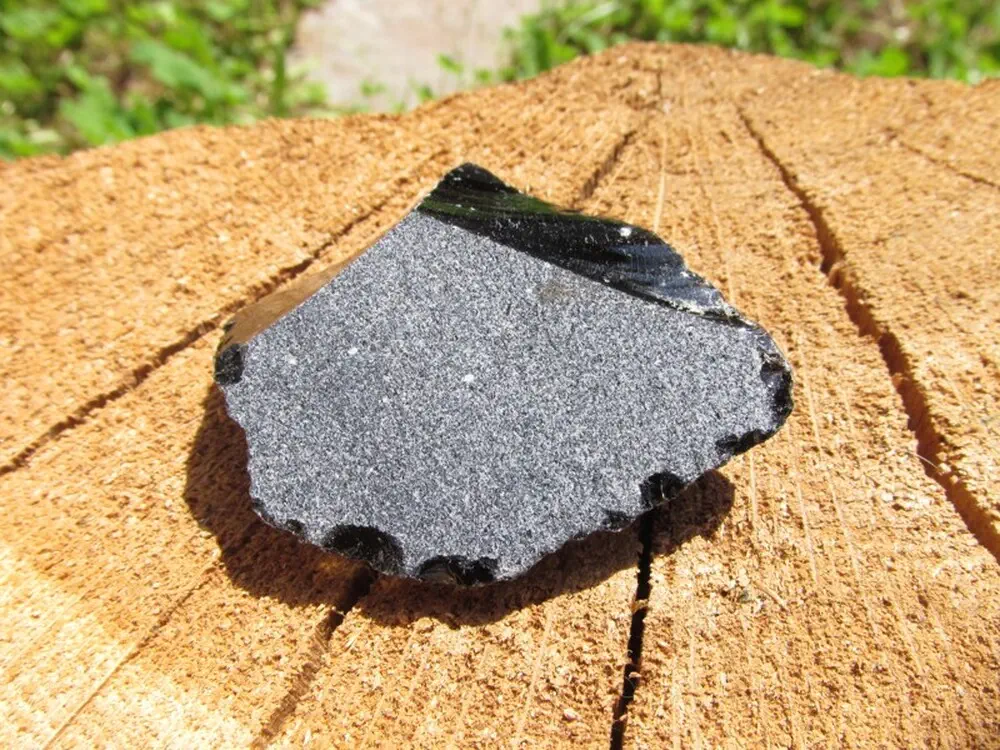 Surový Obsidián černý, 21gr