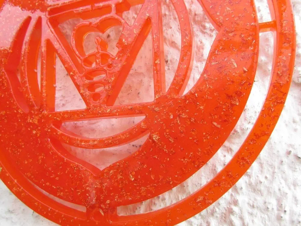 Orgonitový symbol "1. čakra - kořenová"