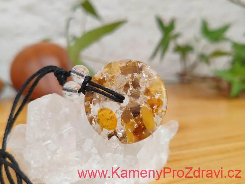 Orgonitový přívěsek pro Lva - "Empatie & Naslouchání"