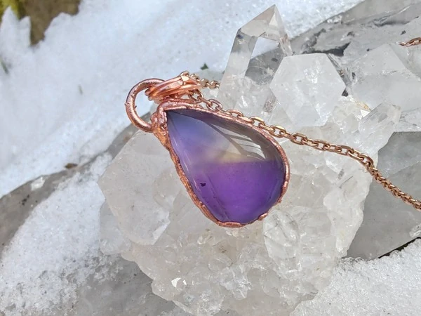 Amulet "Propojení" - Ametrín