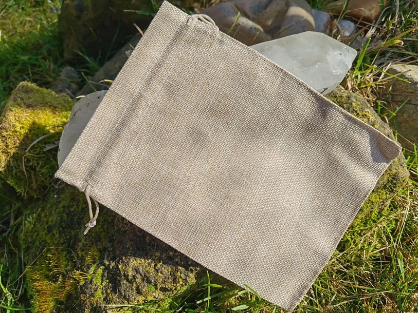 Dárkový sáček jutový, XXL 23cm