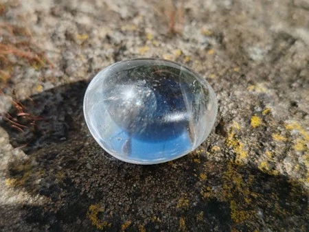 "Čisté Světlo" Exkluzivní křišťál do dlaně – Výběrová kvalita (Unikátní kus) *14gr