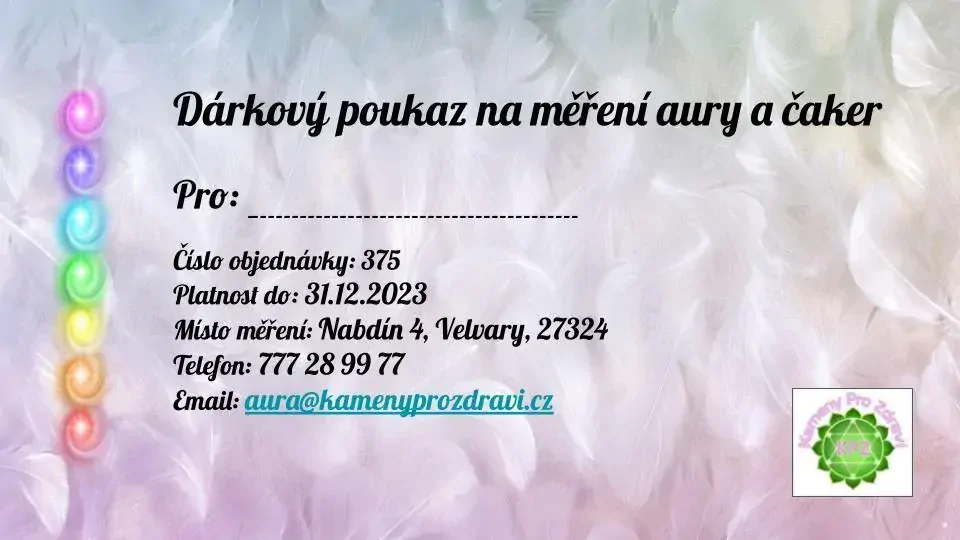 Měření a focení aury a čaker přístrojem Aura Cloud 3D Pro