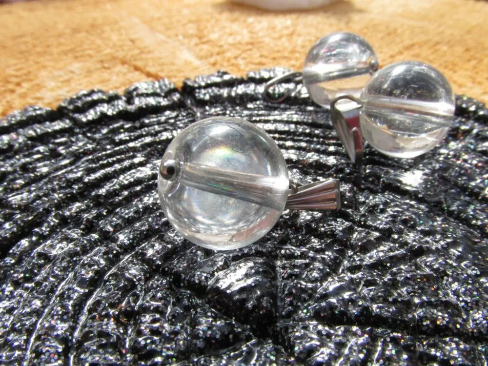 Křišťálový přívěsek - kulička hladká, 12mm