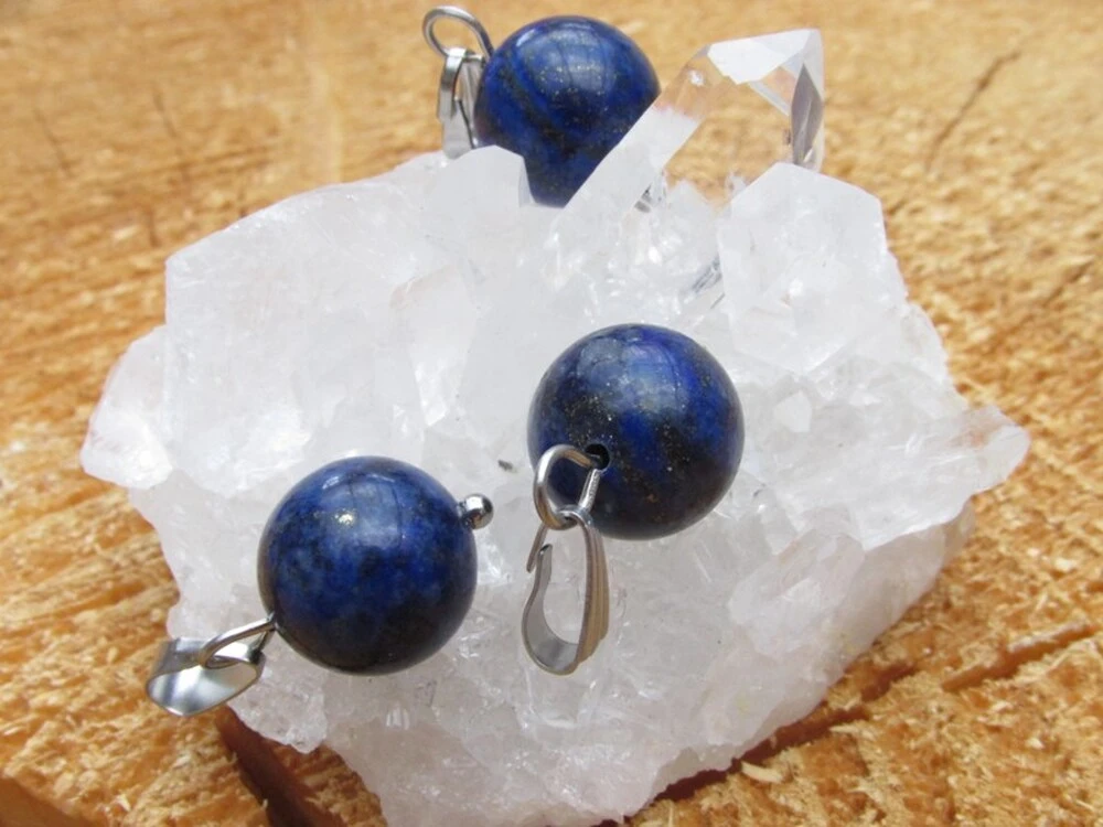 Lapis lazuli přívěsek  - kulička hladká, 12mm