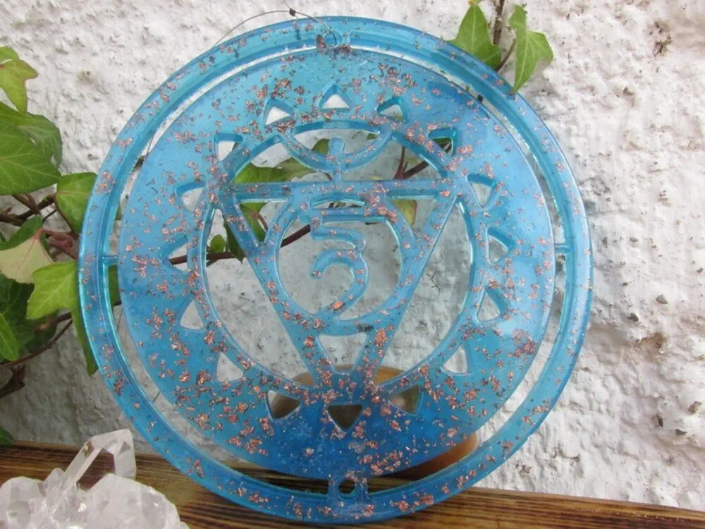 Orgonitový symbol "5. čakra - krční"