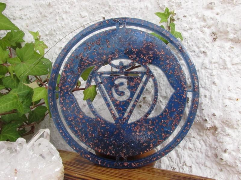 Orgonitový symbol "6. čakra - Třetí oko"