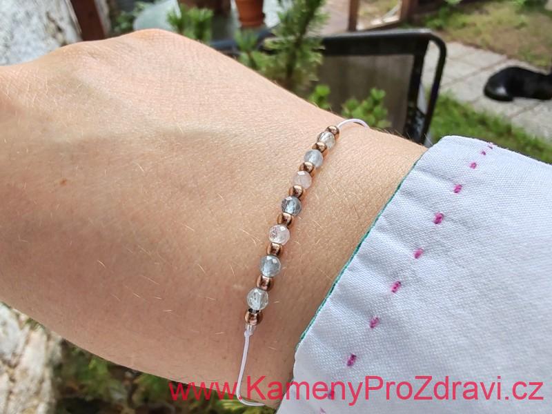 Náramek "Něha" - morganit