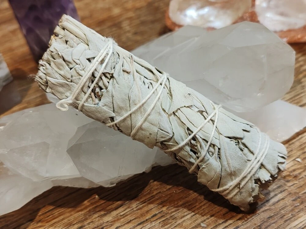 Bílá šalvěj, vykuřovací svazek, 10cm
