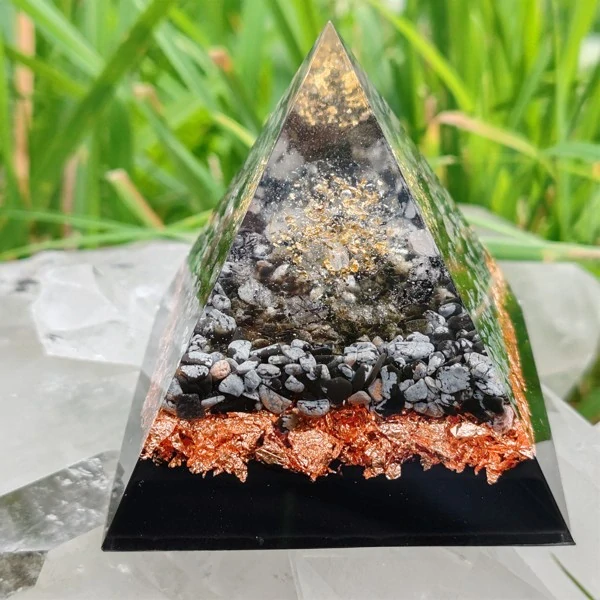 Orgonitová pyramida "Superochránce", extra ochranný orgonit