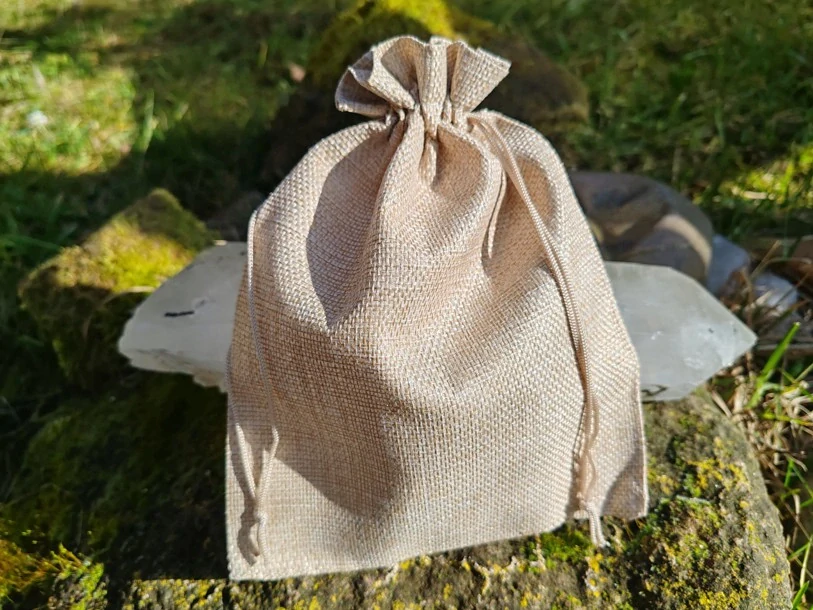 Dárkový sáček jutový, XXL 23cm