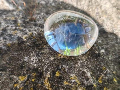 "Čisté Světlo" Exkluzivní křišťál do dlaně – Výběrová kvalita (Unikátní kus) *16gr
