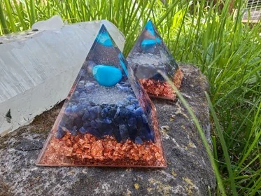 "Pro hluboké meditace a sny" II, orgonitová pyramida, dosah cca 5metrů
