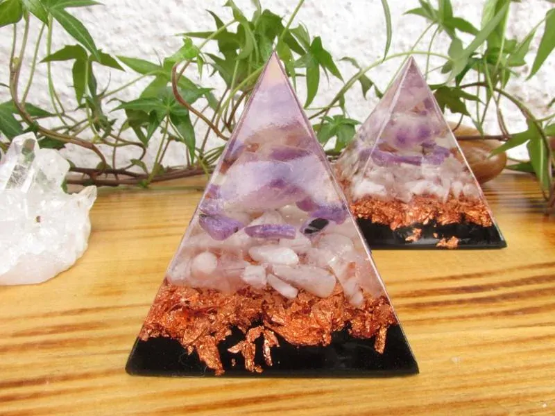 Orgonitová pyramida - Aktivace 7. čakry "Vědomí & Meditace & Pochopení"