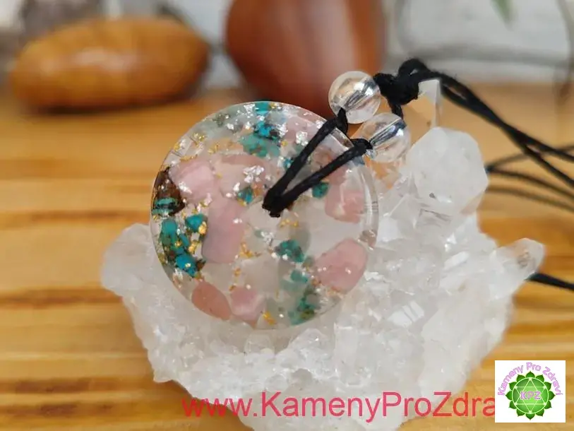 Orgonitový přívěsek pro Váhy - "Harmonie & Nezávislost"