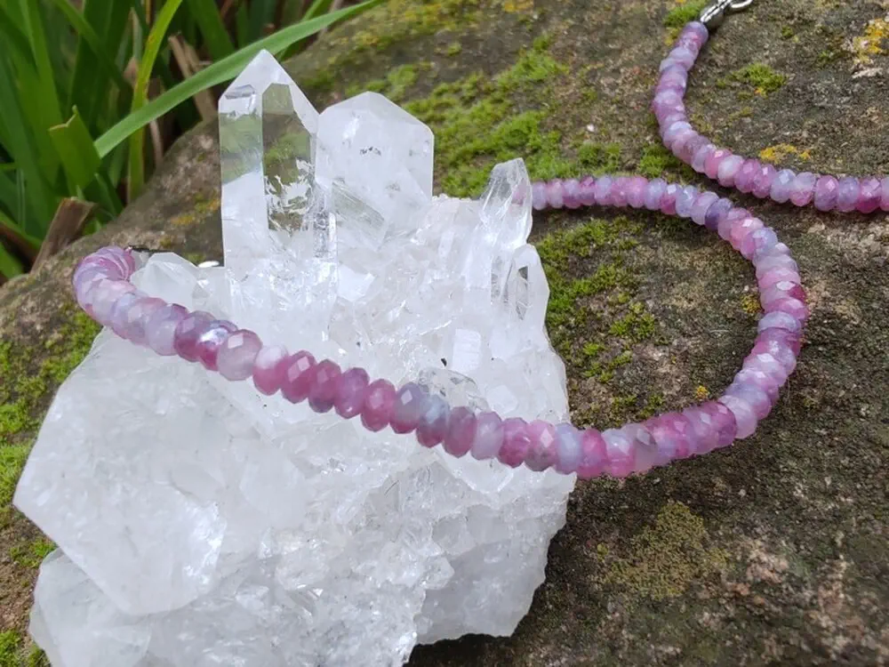 "Esence magie Jednorožce" náramek kámen jednorožců - unicorn stone, broušené rondelky 3,8mm