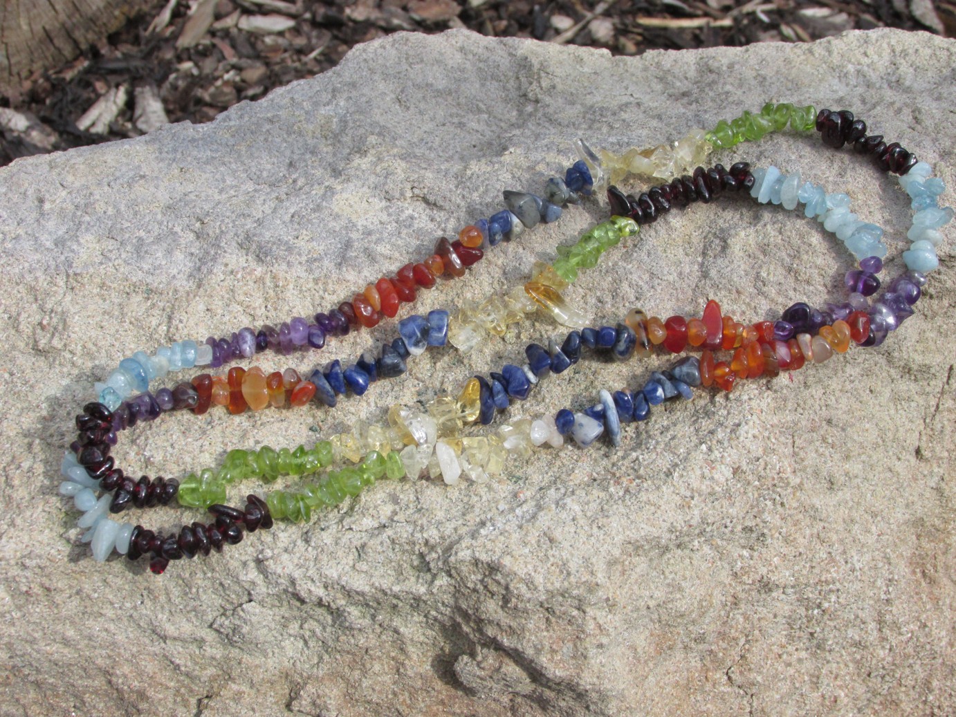 Čakrový náhrdelník 95cm