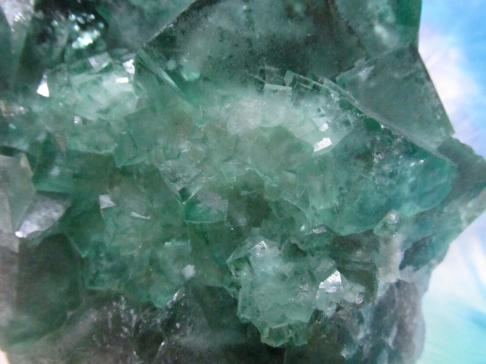 Fluorit drúza - 910gr