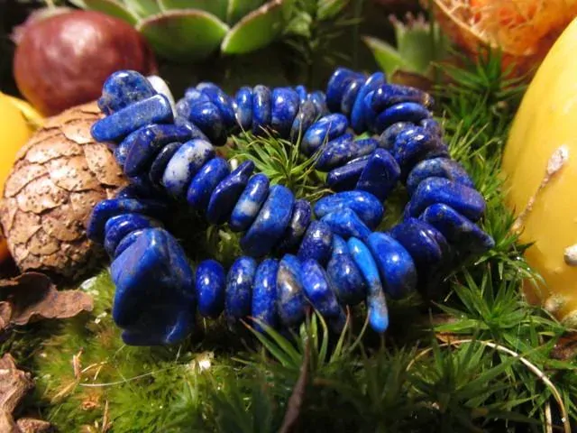 Průvodce duše - Náramek Lapis lazuli, AA kvalita,