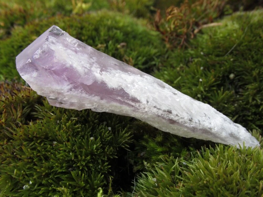 Ametystový krystal, Ametyst hrot - samostatný krystal, A kvalita, 12gr