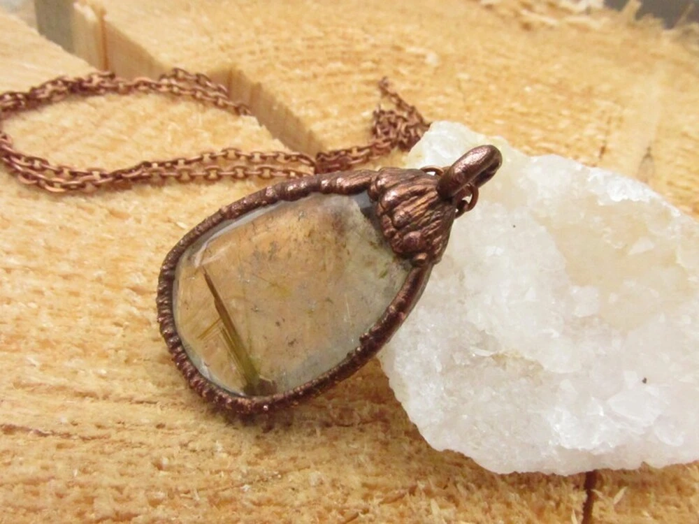 Amulet "Z lásky bohyně Venuše" - Sagenit - Venušiny vlasy