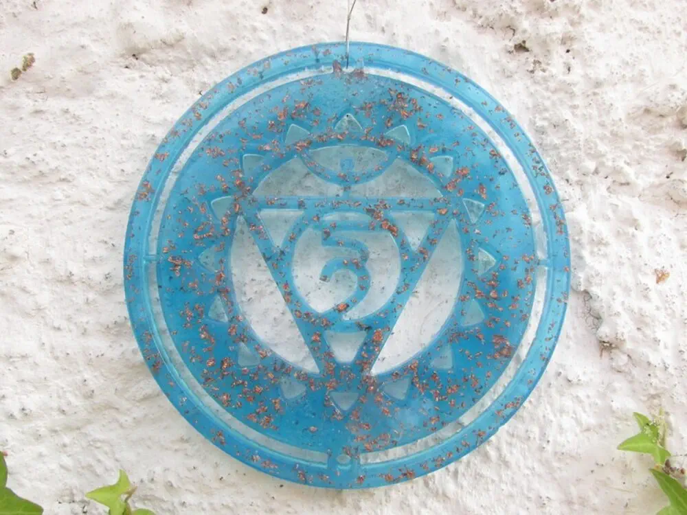 Orgonitový symbol "5. čakra - krční"