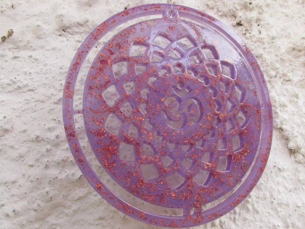 Orgonitový symbol "7. čakra - Korunní"