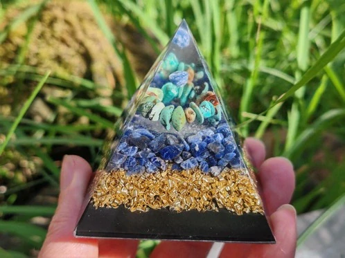 Orgonitová pyramida "Hluboké poznání & Důslednost pro Střelce"