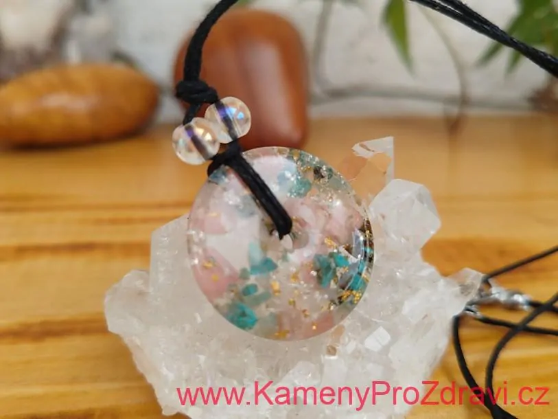 Orgonitový přívěsek pro Váhy - "Harmonie & Nezávislost"