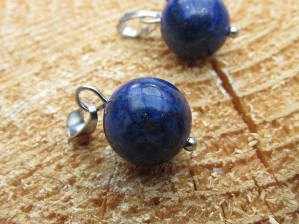 Lapis lazuli přívěsek  - kulička hladká, 12mm