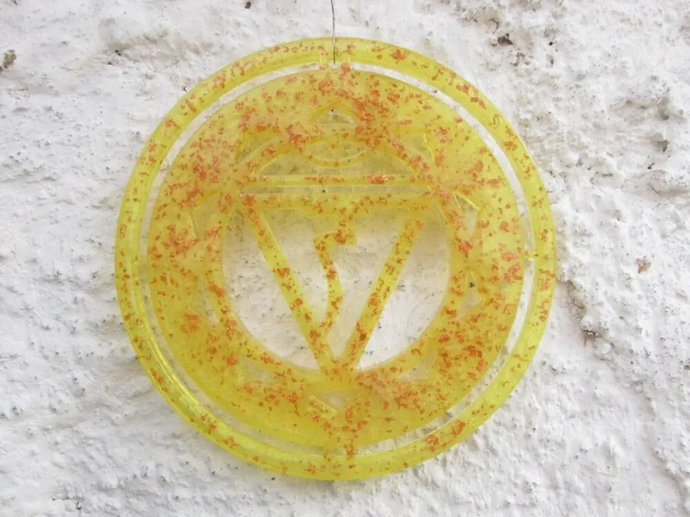 Orgonitový symbol "3. čakra - solar plexus"