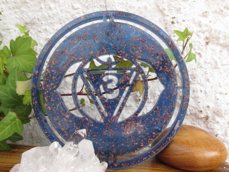 Orgonitový symbol "6. čakra - Třetí oko"