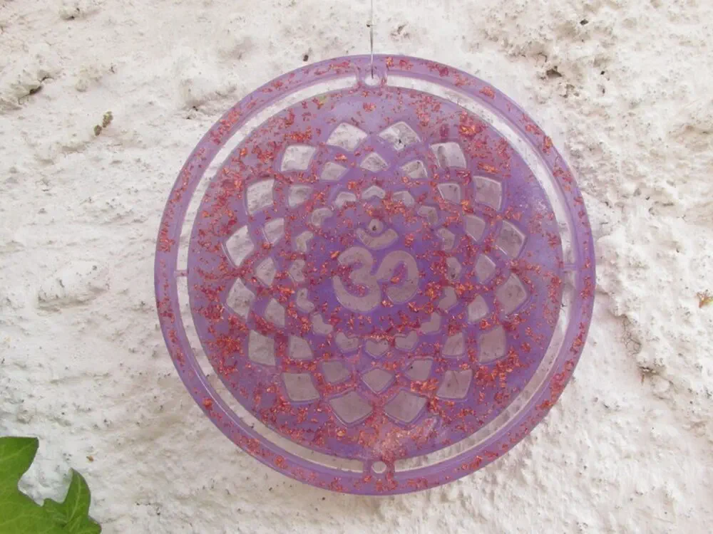 Orgonitový symbol "7. čakra - Korunní"