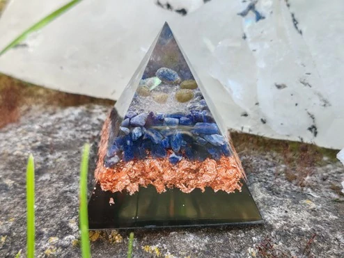 Orgonitová pyramida - Aktivace 6. čakry "Zrak & Intuice & Jasnozřivost"
