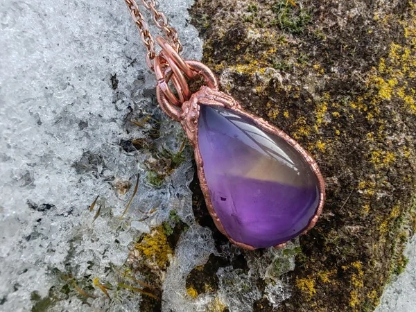 Amulet "Propojení" - Ametrín